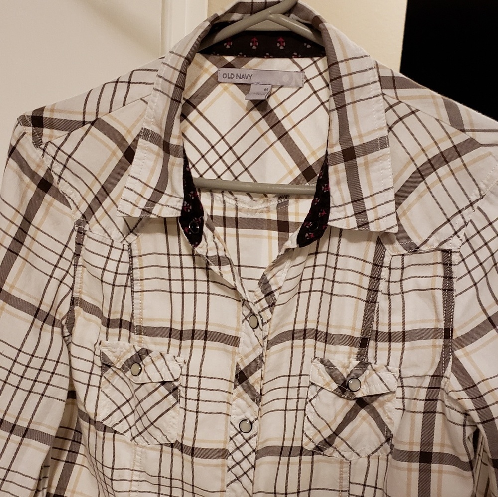 Plaid long sleeve